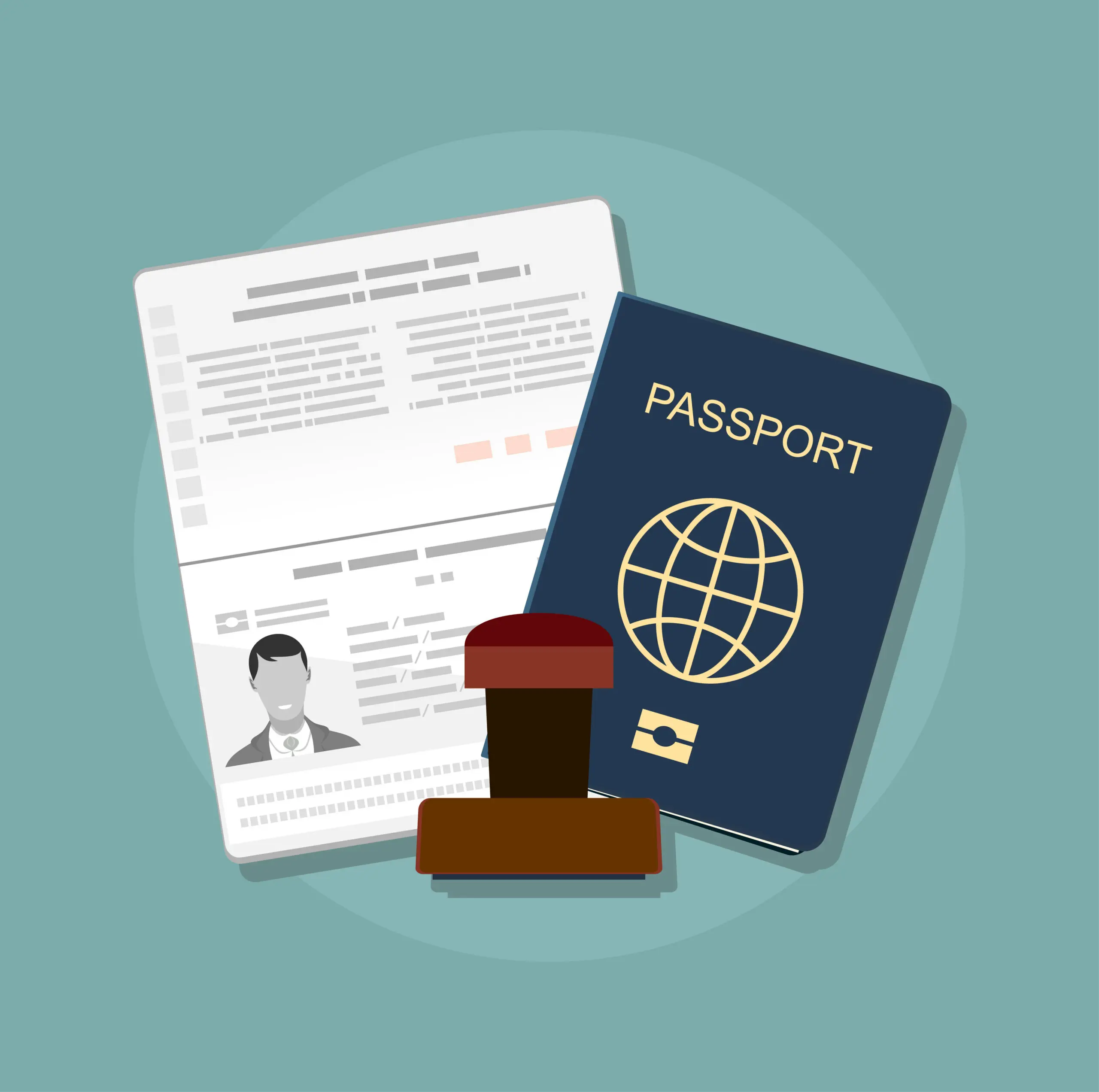 Preferred Suppliers - Passport,With,Biometric,Data.,Identification,Document,And,Stamp,Flat,Vector